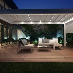 Pergola pratic nomo sidevegg og levegg